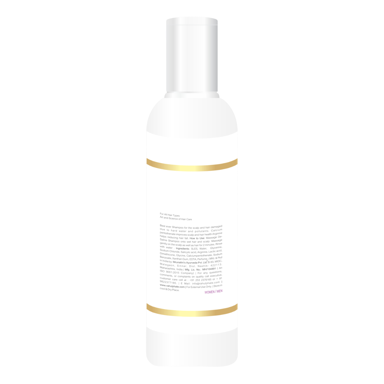 De-Saline Shampoo Hard Water Softner Shampoo 200ml - Image 2