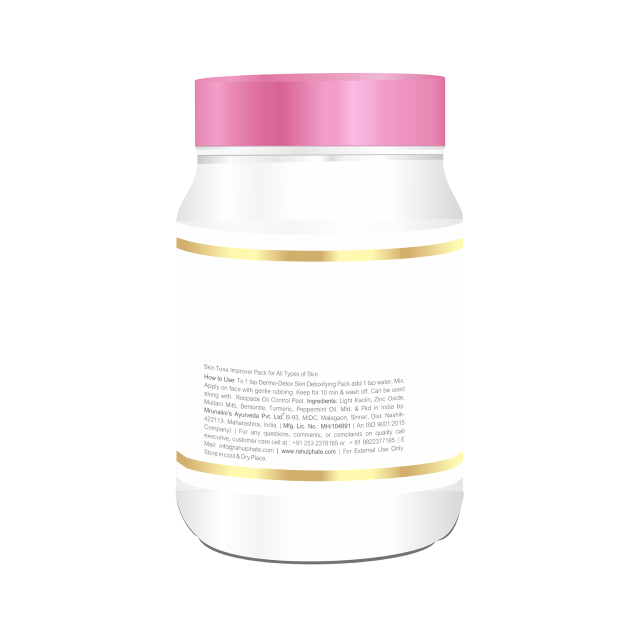 Dermo De-Tox Skin Detoxyfying Pack 500g - Image 3