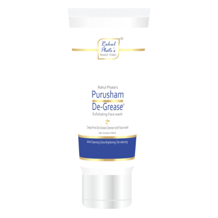 Rahul phate’s  Purusham De-Grease Exfoliating Face Wash 100ml