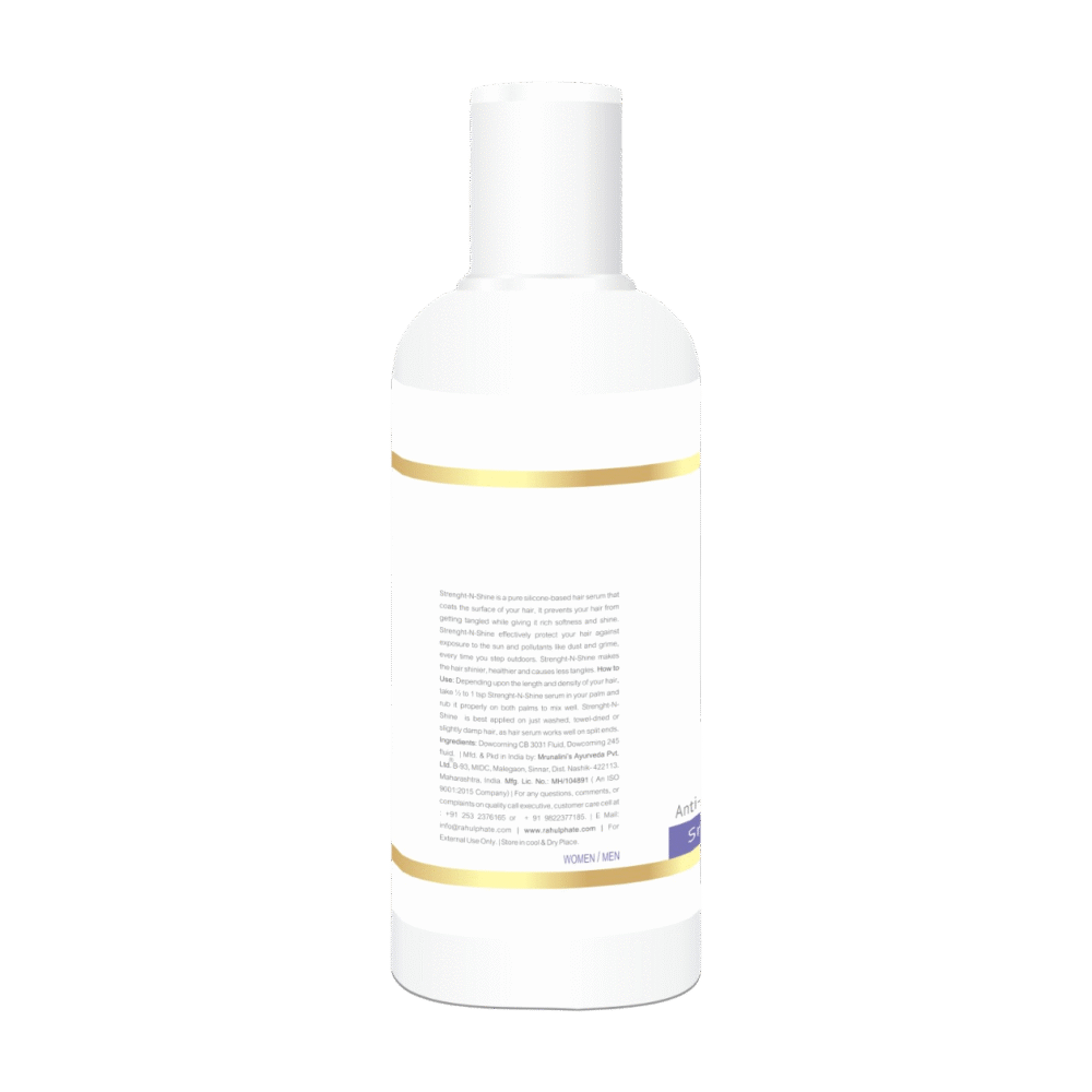 Rahul Phate's Research Products Strength-N-Shine Hair Serum  80ml - Image 4