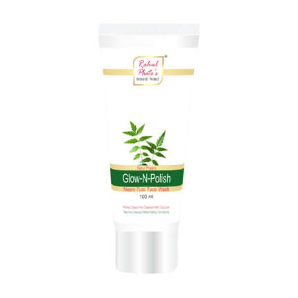 Glow-N-Polish Neem-Tulsi Face Wash 100ml Front