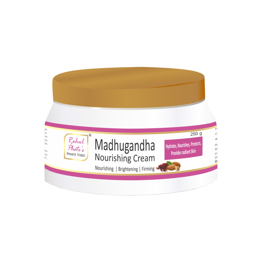 Madhugandha Nourishing Cream 250g Front