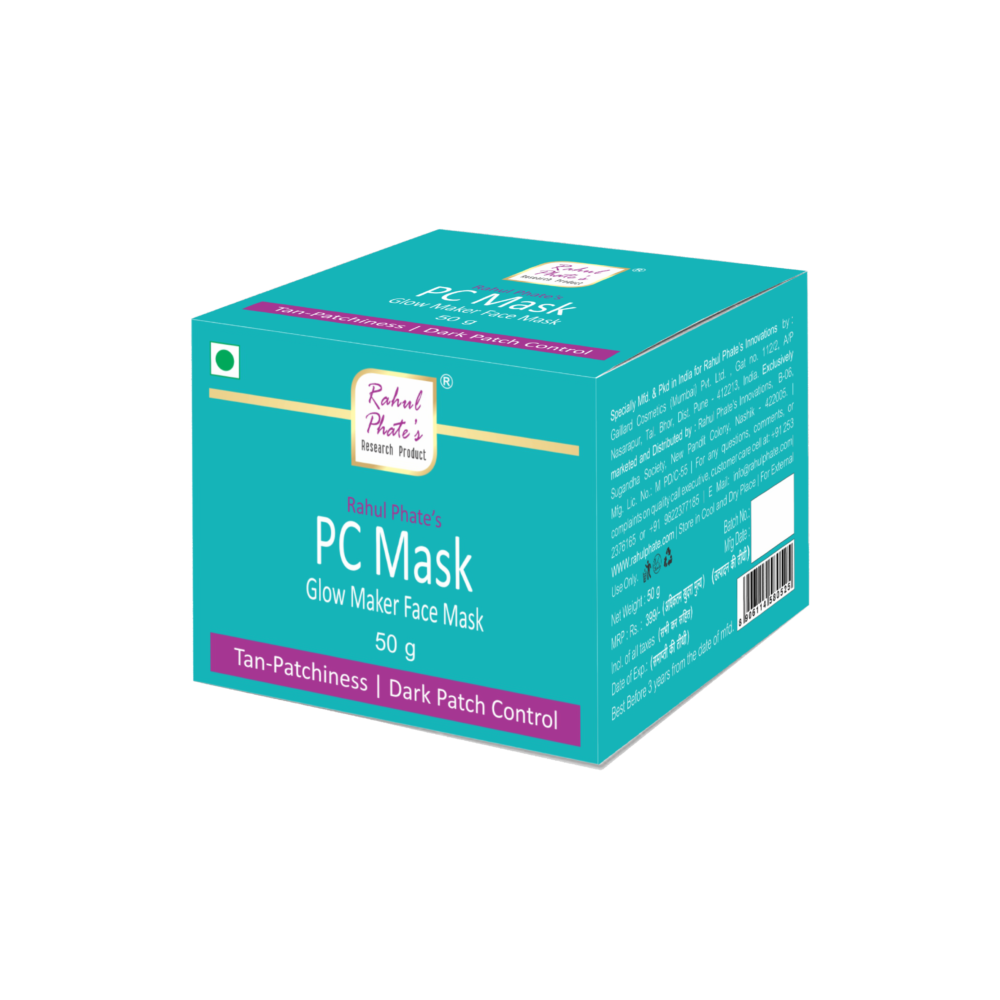 PC Mask Glow Maker Face Mask 50g Box Back