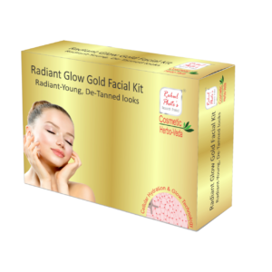 Radiant Glow Gold Facial Kit Big Front