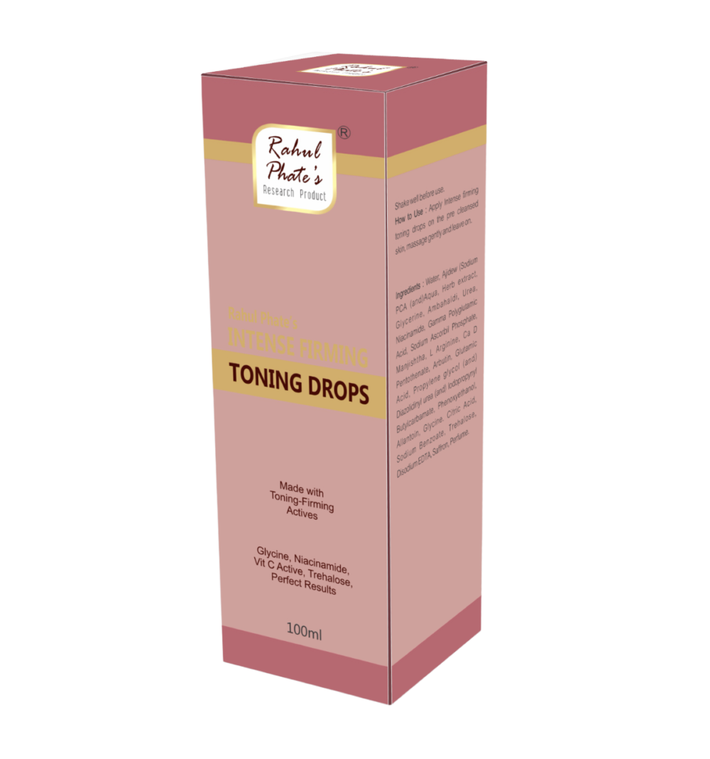 Rahul Phate's Intense firming Toning Drops 100ml Front