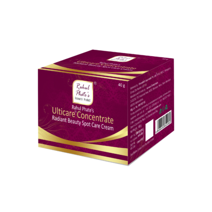 Rahul Phate's Ulticare Concentrate Radiant Beauty Spot Care Cream 40g Back