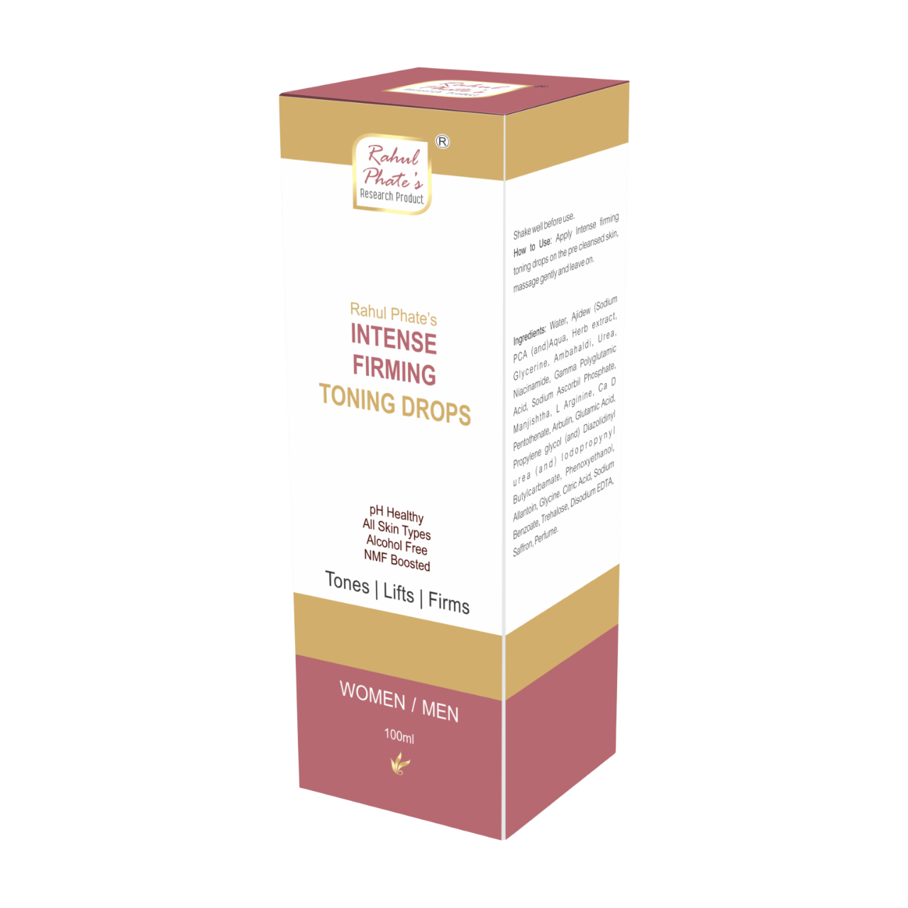 Rahul Phate's Intense Firming Toning Drops 100ml - Image 2