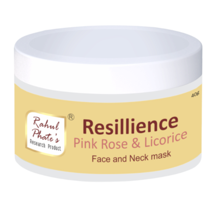 Rahul Phate's  Resillience Pink Rose & Licorice Face & Neck Mask 40g