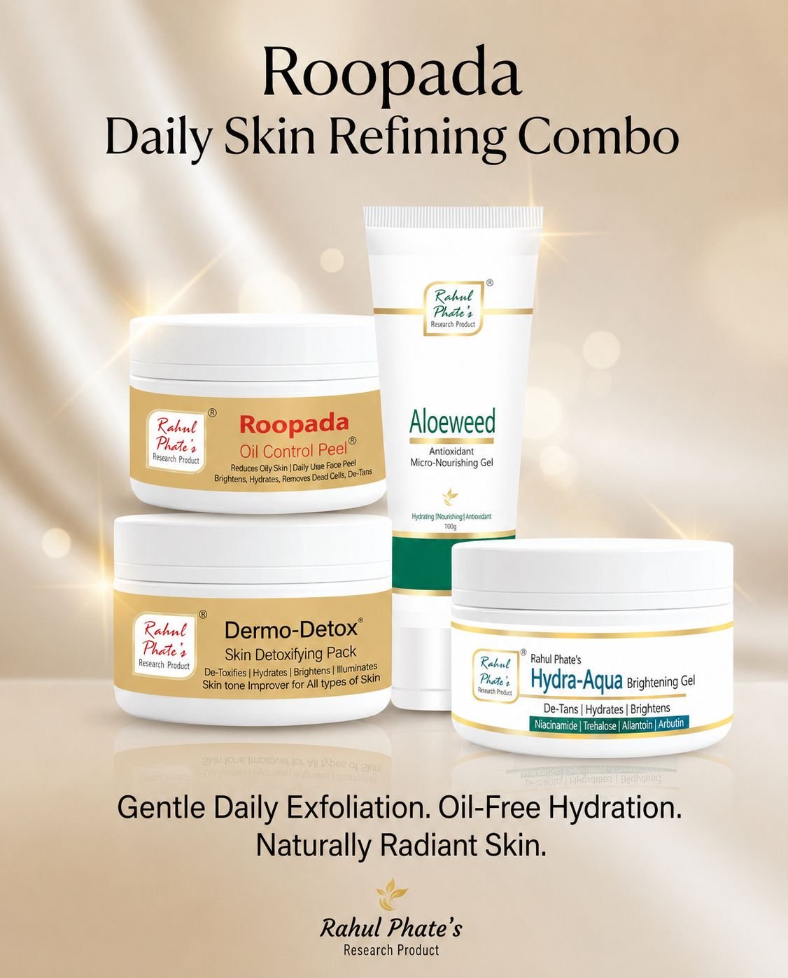 Roopada Daily Skin Refining Combo